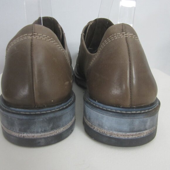 NAOT Mens 13 - 13.5 Lindi Vintage Fog Leather Hash Suede EU 46 Lace Up $165 main image 5
